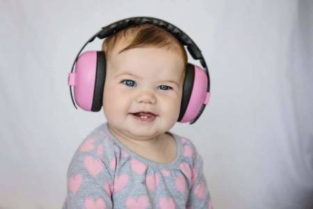 Słuchawki ochronne nauszniki dla dzieci do 3lat BANZ Kaleidoscope